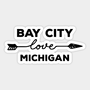 Bay City Michigan Sticker